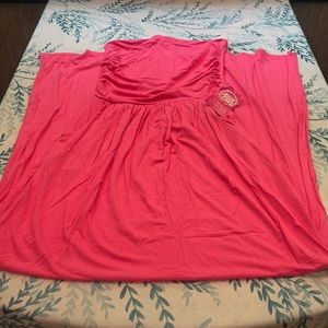 Strapless dress
